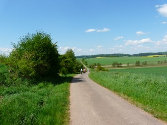 Schöner Feldweg